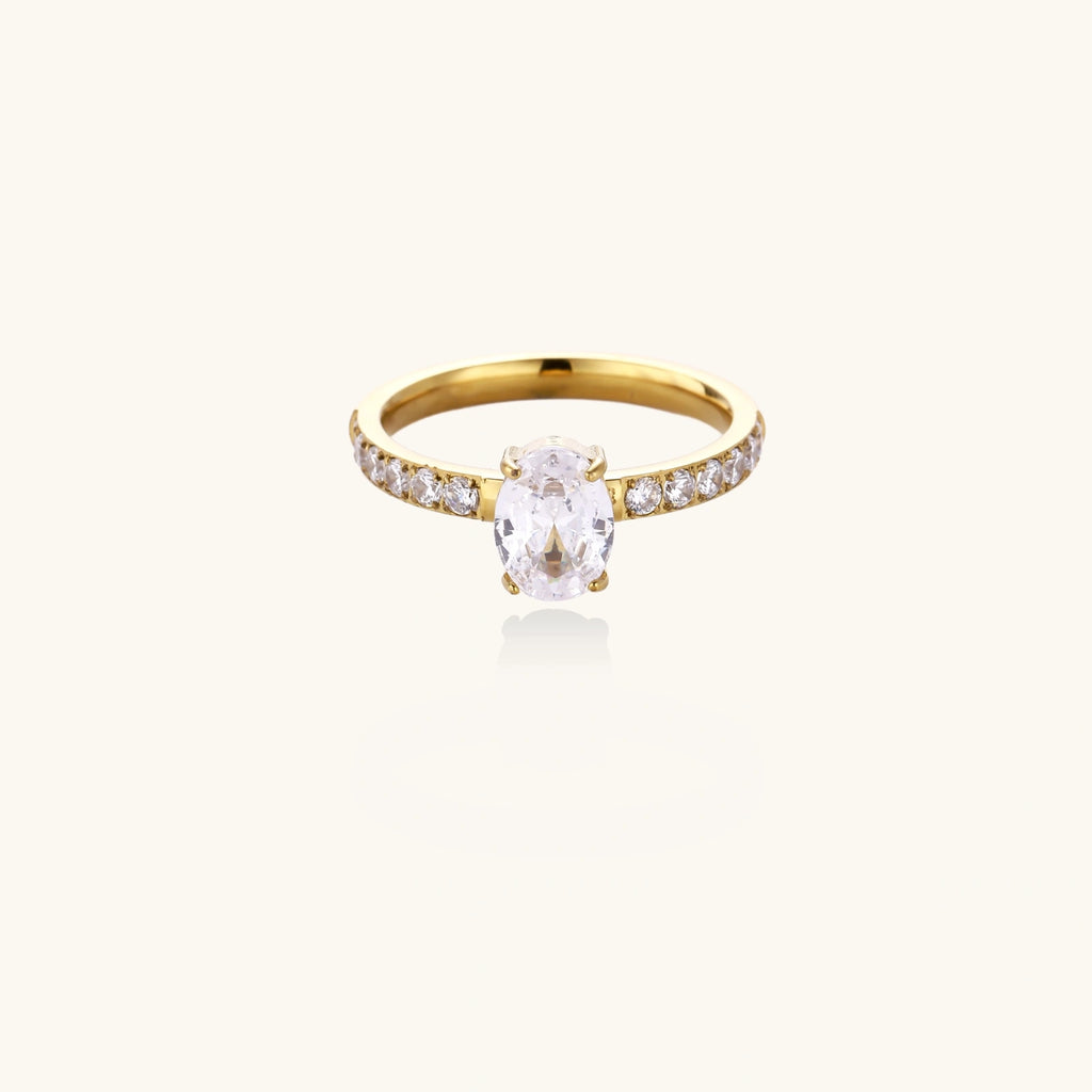 Bague Ovale Éternelle