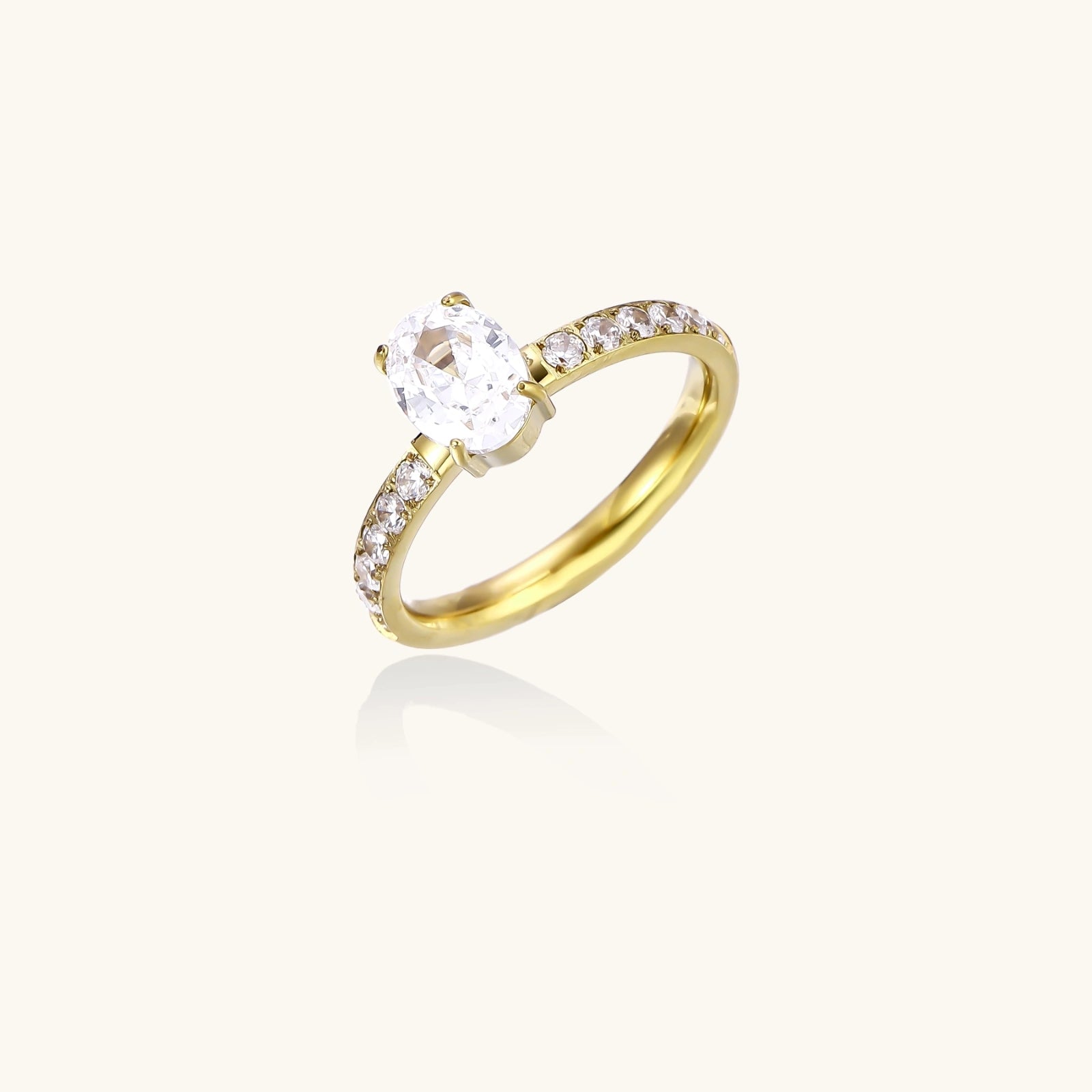 Bague Ovale Éternelle