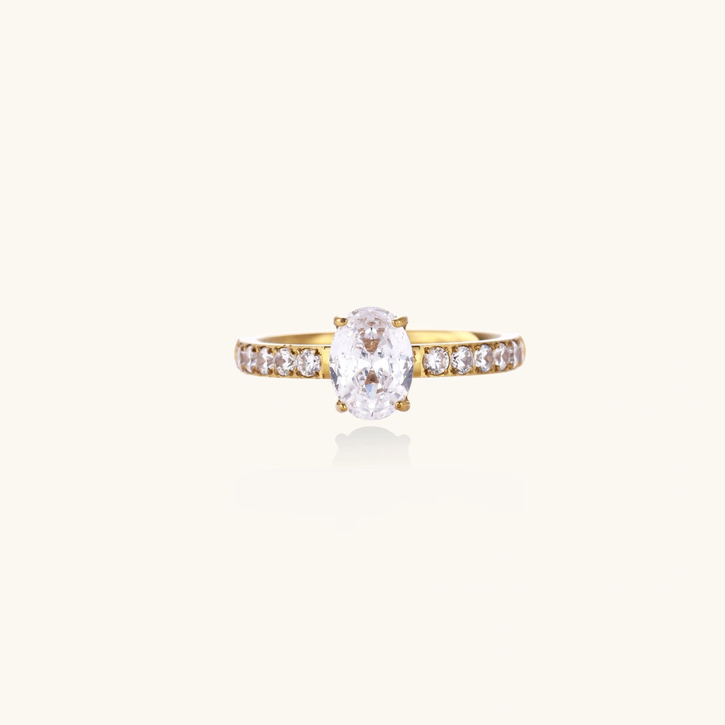 Bague Ovale Éternelle