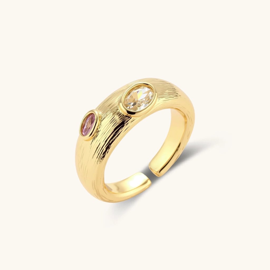 Bague double Gemme