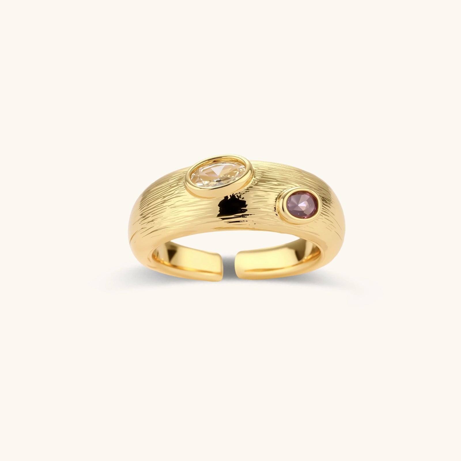 Bague double Gemme