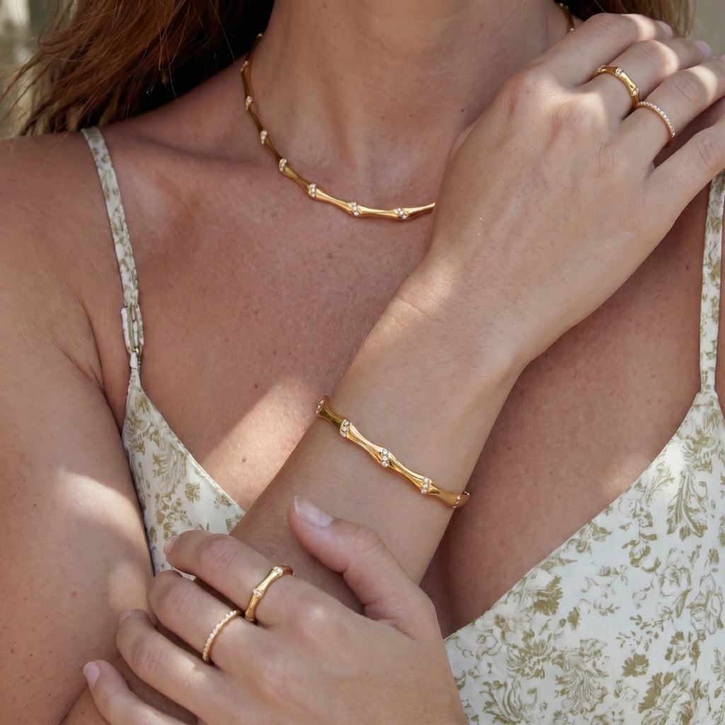 Bracelet en jonc Bamboo
